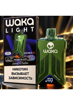 WAKA LIGHT DOUBLE 60 — 60 000 затяжек