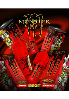 Жидкость MONSTER LIQUID HEADSHOT 30 ML 80 MG